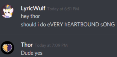 Do every Heartbound song